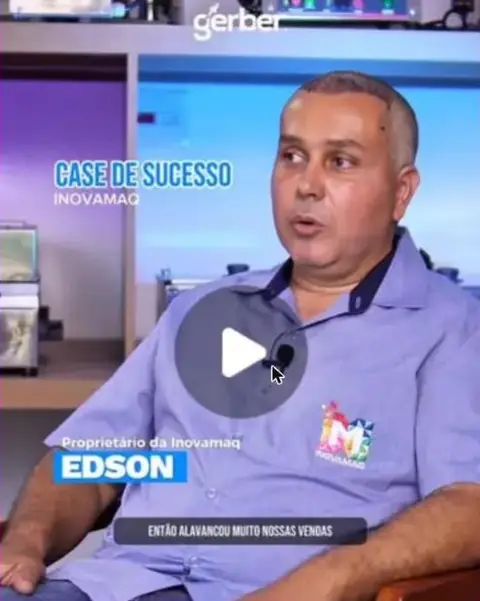Edson, da Inovamaq, em depoimento para a Agência Gerber