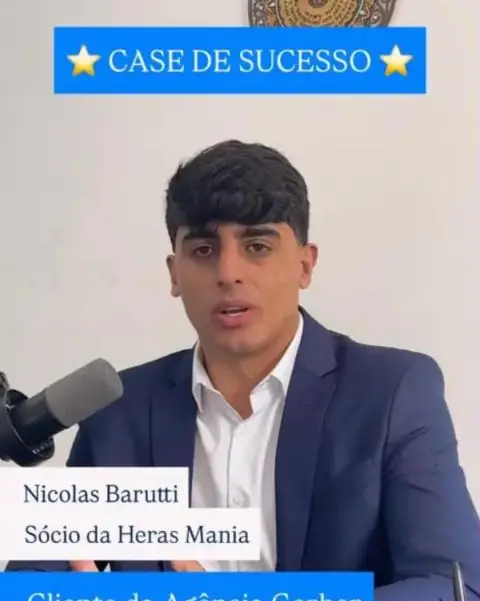 Nicolas Barutti, da Heras Mania, em depoimento para a Agência Gerber