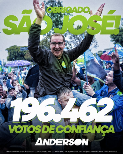 Postagem Anderson Eleito